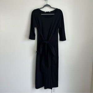 PERUVIAN CONNECTION Majorelle Dress in Black - M